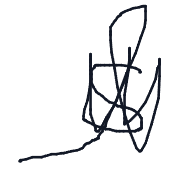 Electronic signature of Salim Waliji