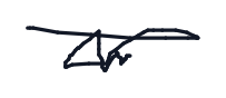 Electronic signature of JOHN AULE