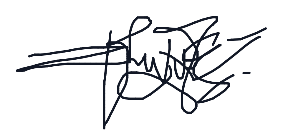 Electronic signature of Fredy