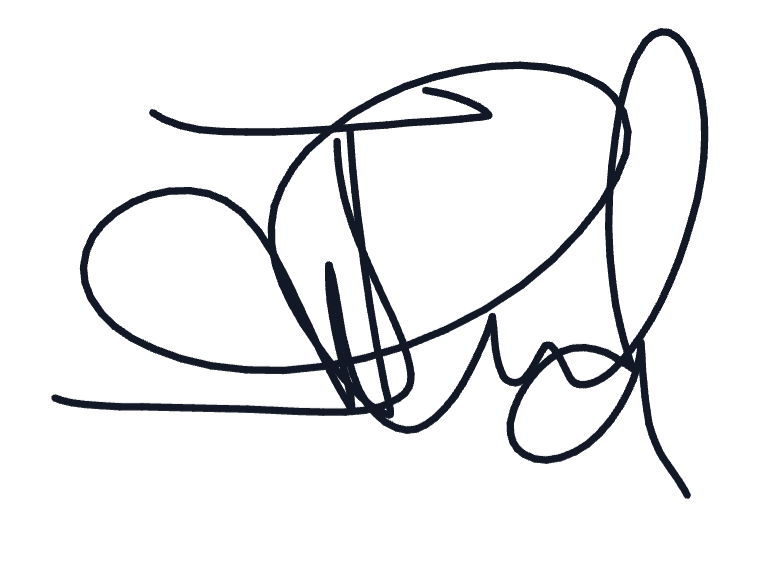 Electronic signature of Joash Benard