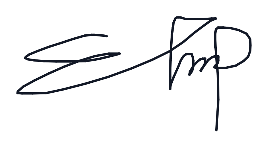 Electronic signature of Aidan Mtasiwa