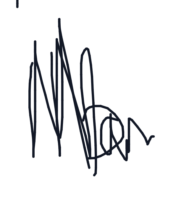 Electronic signature of Munir Jaedy