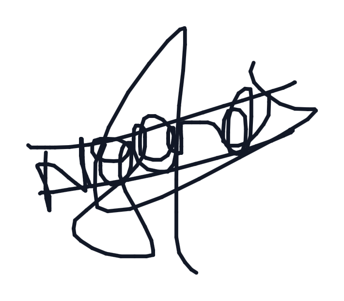 Electronic signature of Christian Ngandu