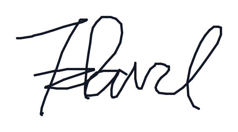 Electronic signature of Tony David David